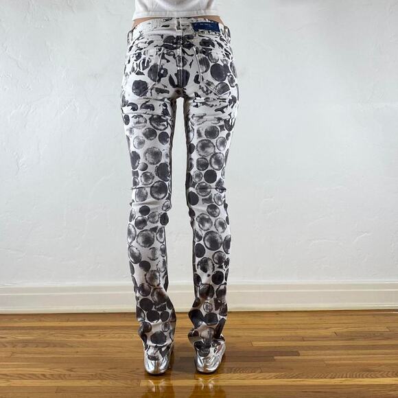 Japanese polka dot skinny jeans - Picture 3 of 3